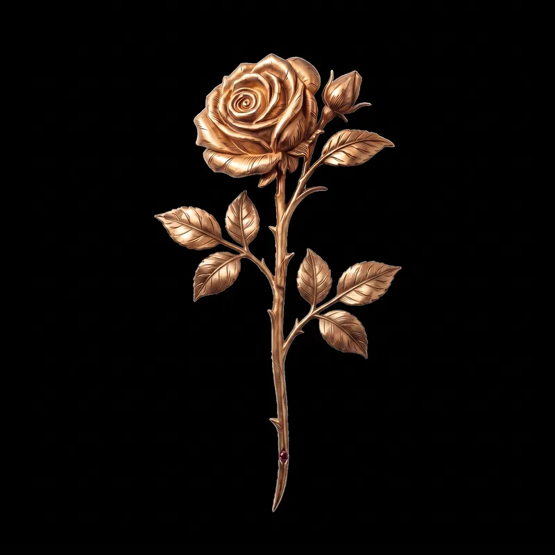 A celestial gold rose against black — the artwork for Architecture of Us.
